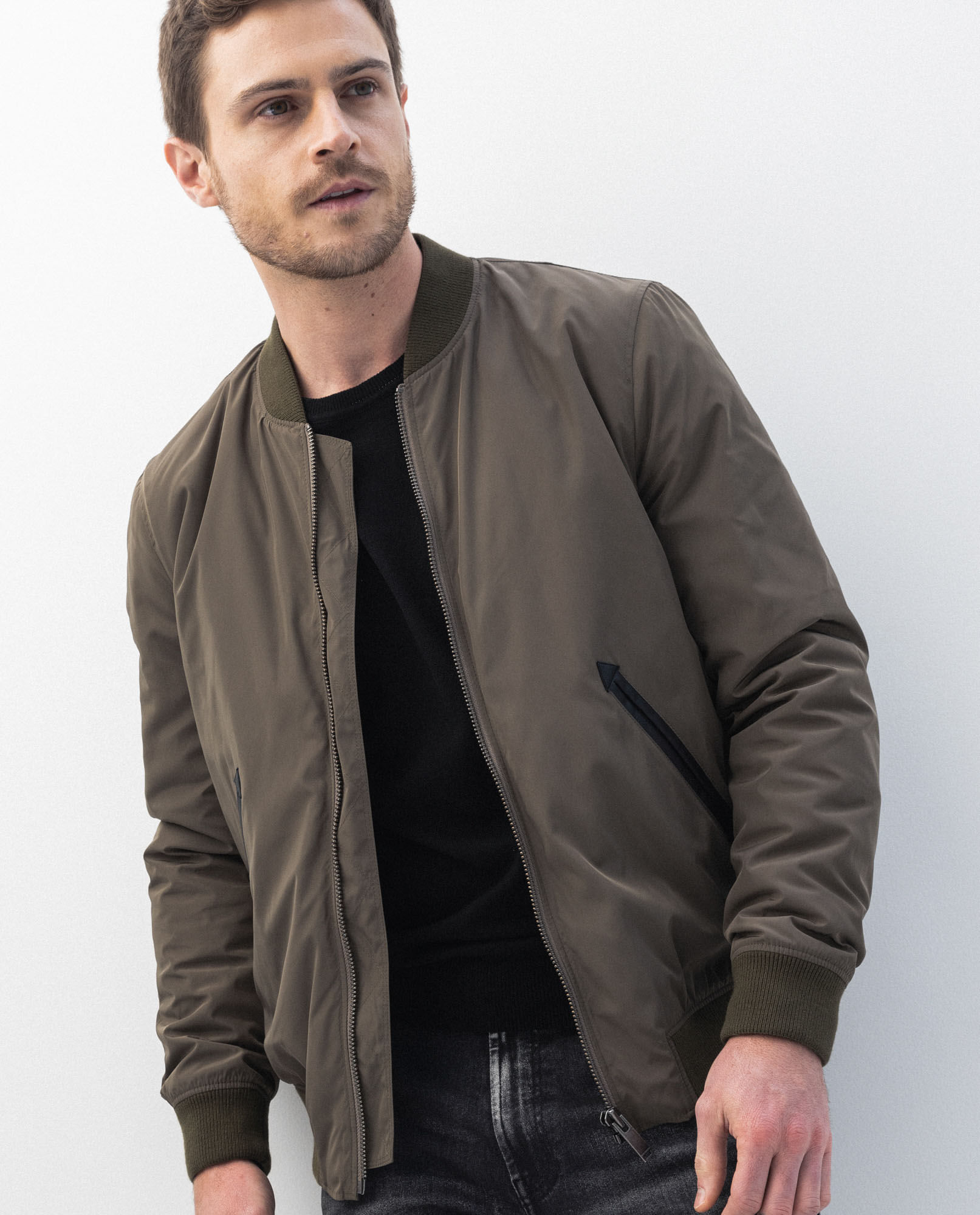 Chaqueta nylon hombre hotsell