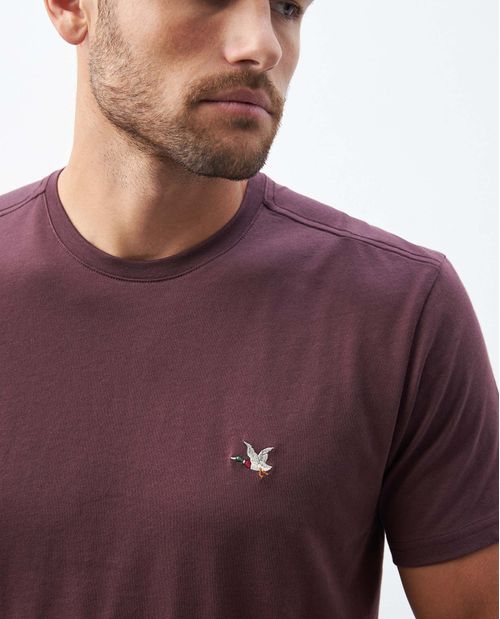 Camiseta de Hombre, Slim Fit Cuello Redondo - Algodón Peruano