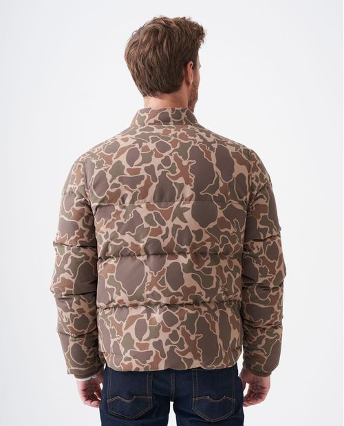 Chaqueta de Hombre, Acolchada - Print Camuflado