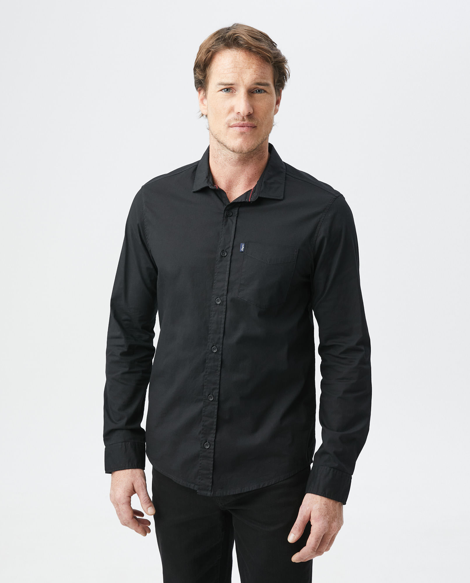 Camisas negras para hombre Chevignon