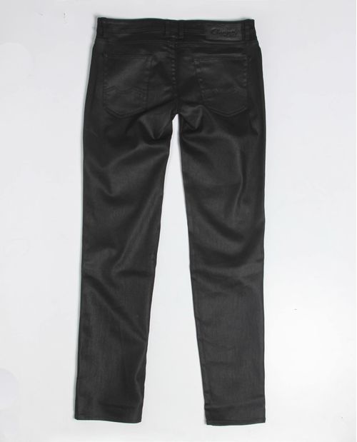 Jean de Hombre Super Slim Fit, Rider, Bota Super Slim - Negro Brillante