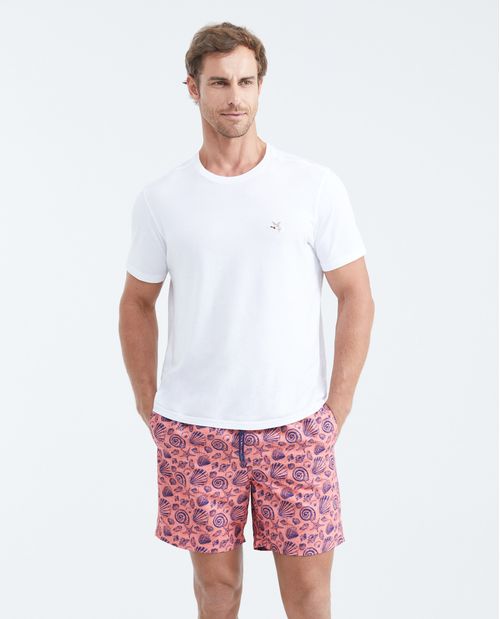 Pantaloneta de Baño Estampada para Hombre