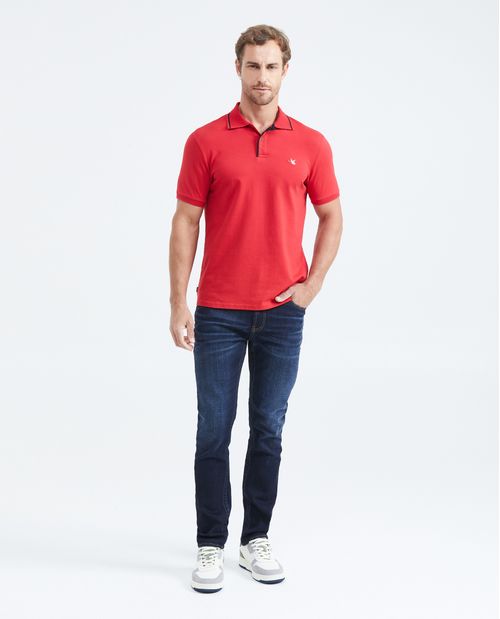 Camiseta Polo Slim Fit para Hombre
