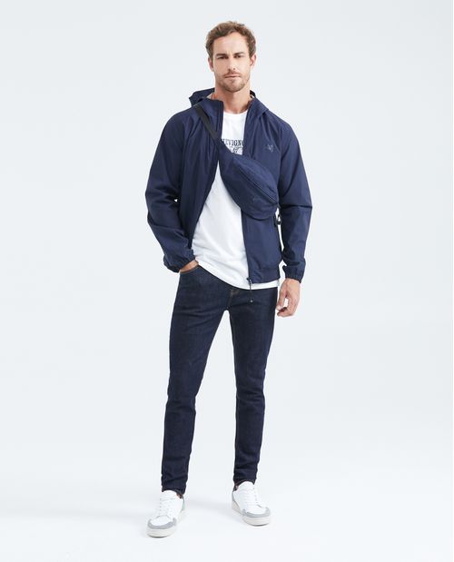 Chaqueta Tipo bomber con Riñonera Incluida para hombre