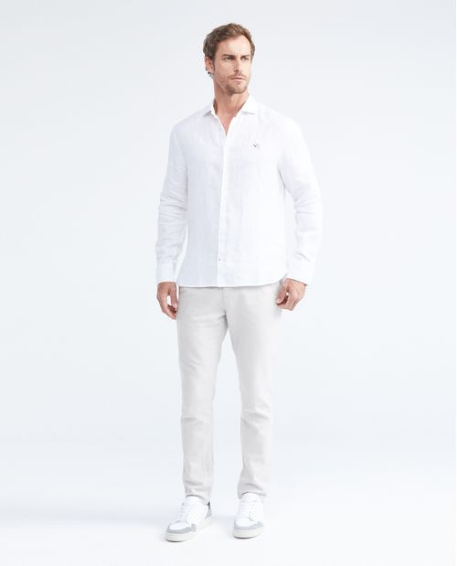 Pantalón Tipo Chino Regular Fit Boot Cut para Hombre