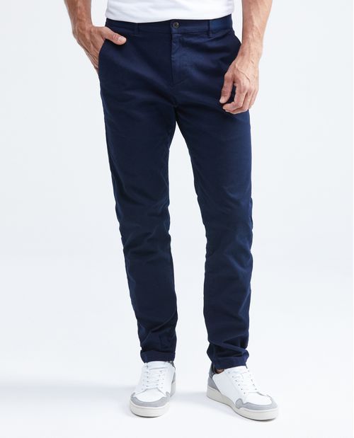 Pantalón Tipo Chino Regular Fit Boot Cut para Hombre