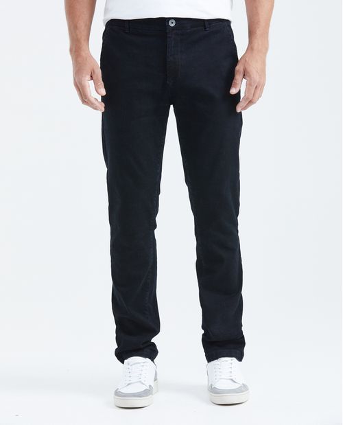 Jean straight Tiro Medio Fit Bota Slim para Hombre