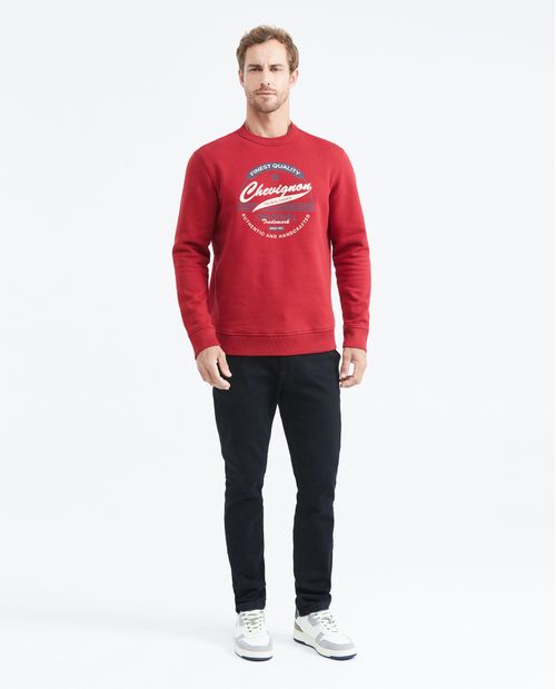 Buzo cerrado con Estampado para Hombre