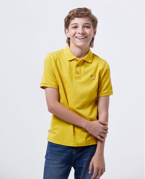 Camiseta Polo Straight Fit para Niño