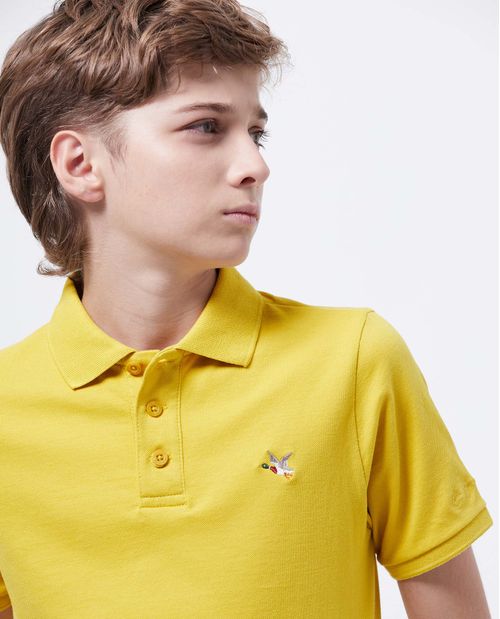 Camiseta Polo Straight Fit para Niño