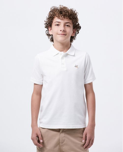 Camiseta Polo Straight Fit para Niño
