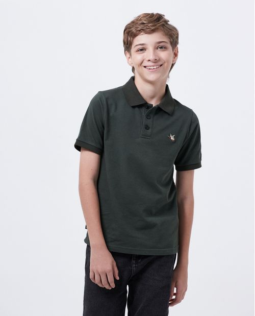 Camiseta Polo Straight Fit para Niño
