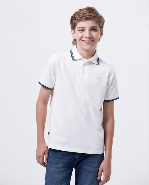 Camiseta Polo Straight Fit para Niño
