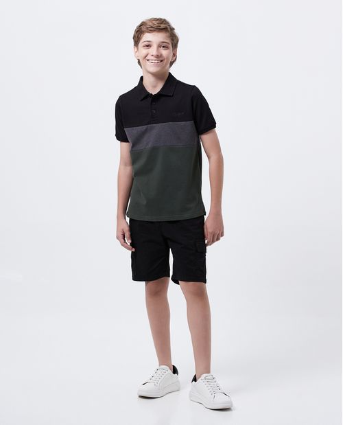 Bermuda Tipo Cargo para Niño