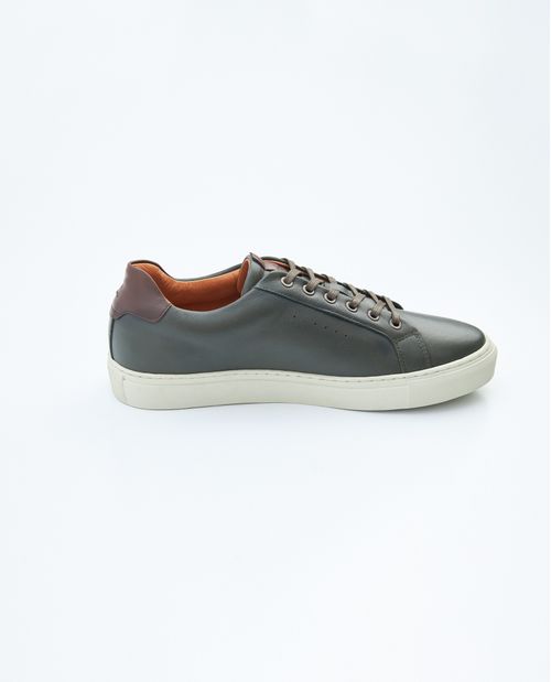 Tenis Casuales en Cuero para Hombre