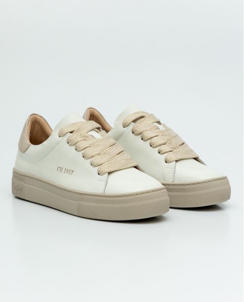 Tenis Casuales en Cuero para Mujer