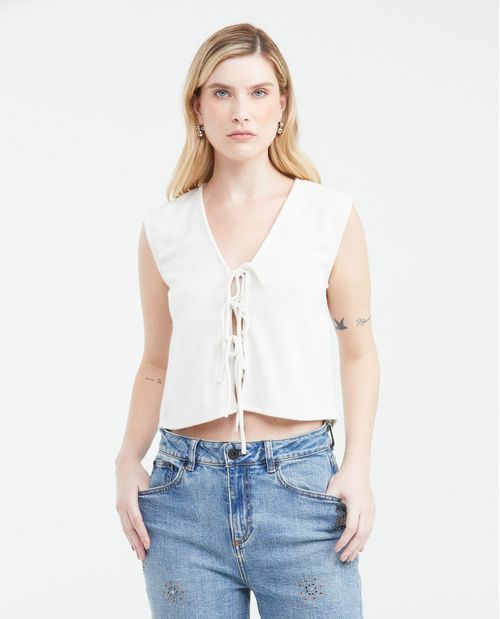 Camiseta Tipo Chaleco para Mujer