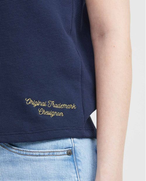 Camiseta con Mangas con Volumen para Mujer