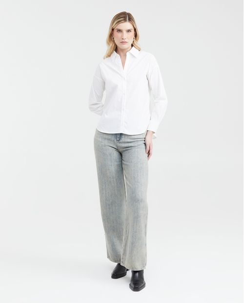 Camisa Silueta Amplia para Mujer