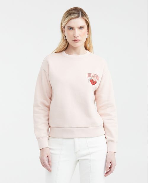 Buzo Cerrado con Estampados para Mujer