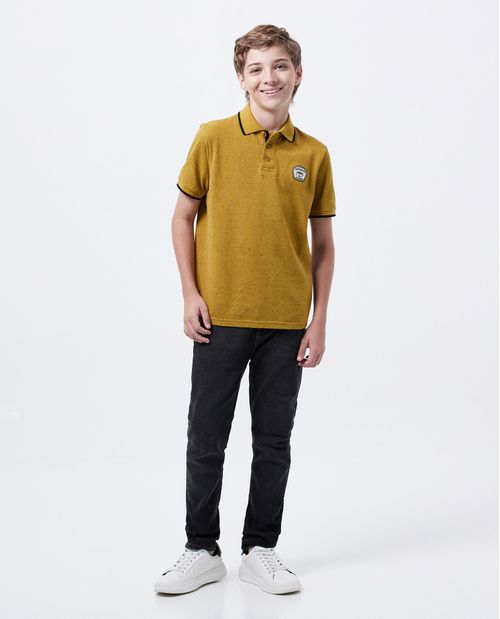 Camiseta Polo Straight Fit para Niño