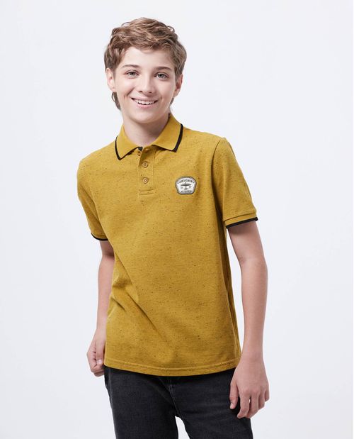 Camiseta Polo Straight Fit para Niño