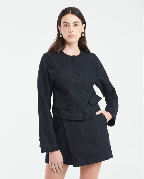 Chaqueta Tipo Chanel para Mujer