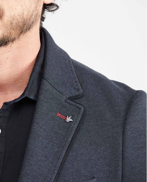 Blazer con Apariencia Paño para Hombre