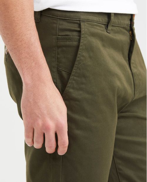 Pantalón Tipo Chino Regular Fit Boot Cut para Hombre