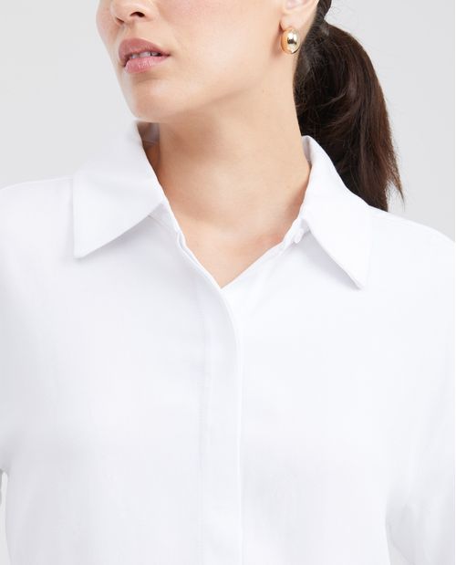 Camisa Silueta Recta para Mujer