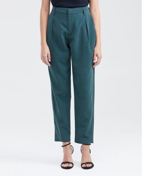 Pantalón Silueta Recta con para Mujer