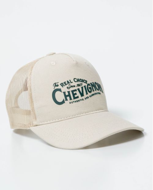 Gorra Unisex Tipo Trucker en Algodón y Malla