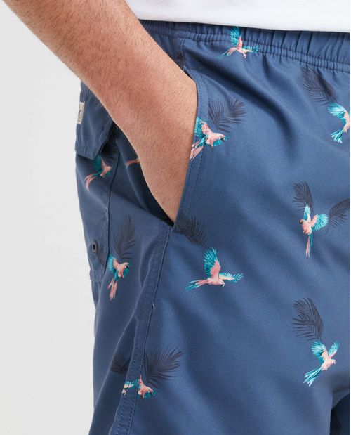 Pantaloneta de Baño Estampada para Hombre