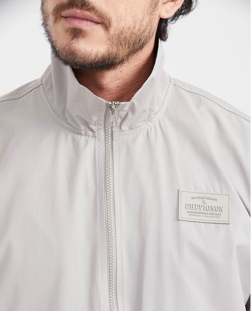 Chaqueta Tipo Bomber con Capucha Oculta para Hombre