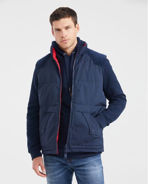 Chaleco Acolchado Doble Faz para Hombre