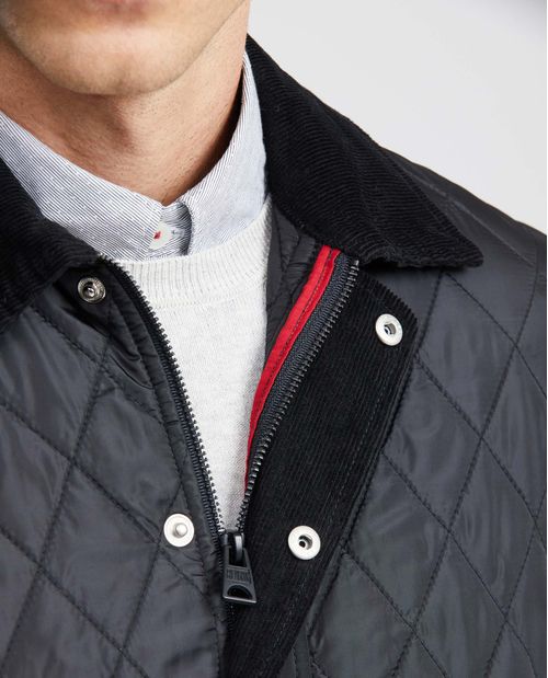 Chaqueta Abullonada Poliéster Masculina