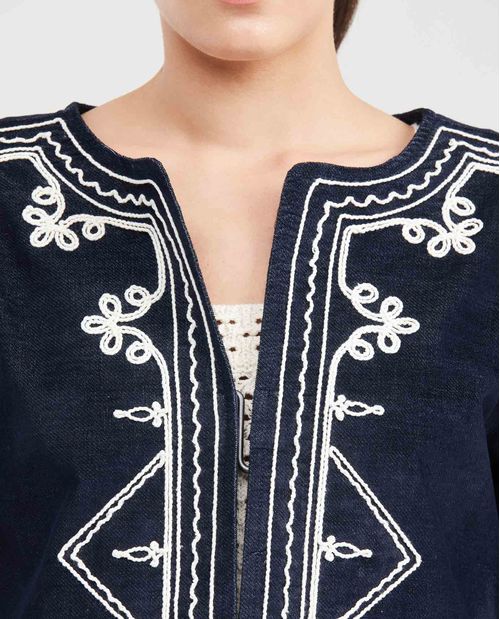 Chaqueta con Bordados para Mujer