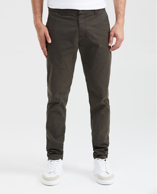 Pantalón Tipo Chino Regular Fit Bota Slim para Hombre