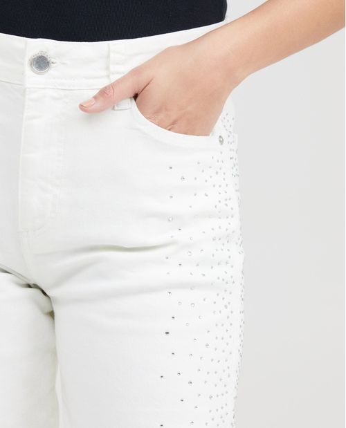 Pantalón con Taches para Mujer