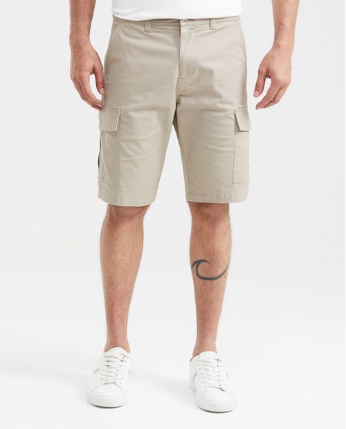 Bermuda Regular Fit Tipo Cargo para Hombre