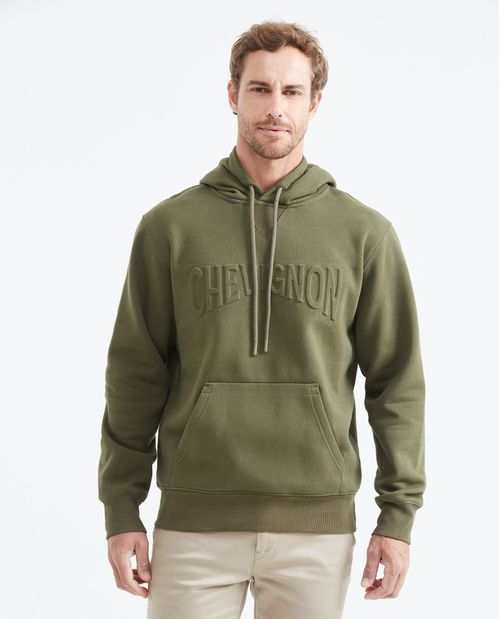 Buzo Cerrado de Algodón para Hombre