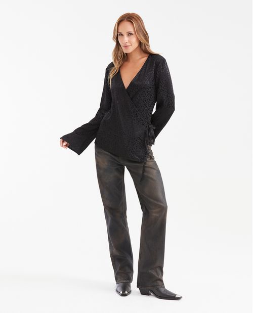 Camisa Tipo Kimono para Mujer