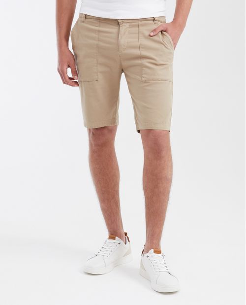 Bermuda Straight Fit para Hombre