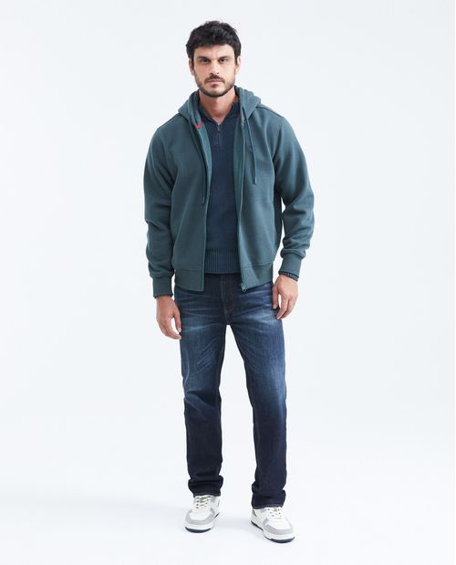 Buso Abierto Algodón-Poliéster Masculino