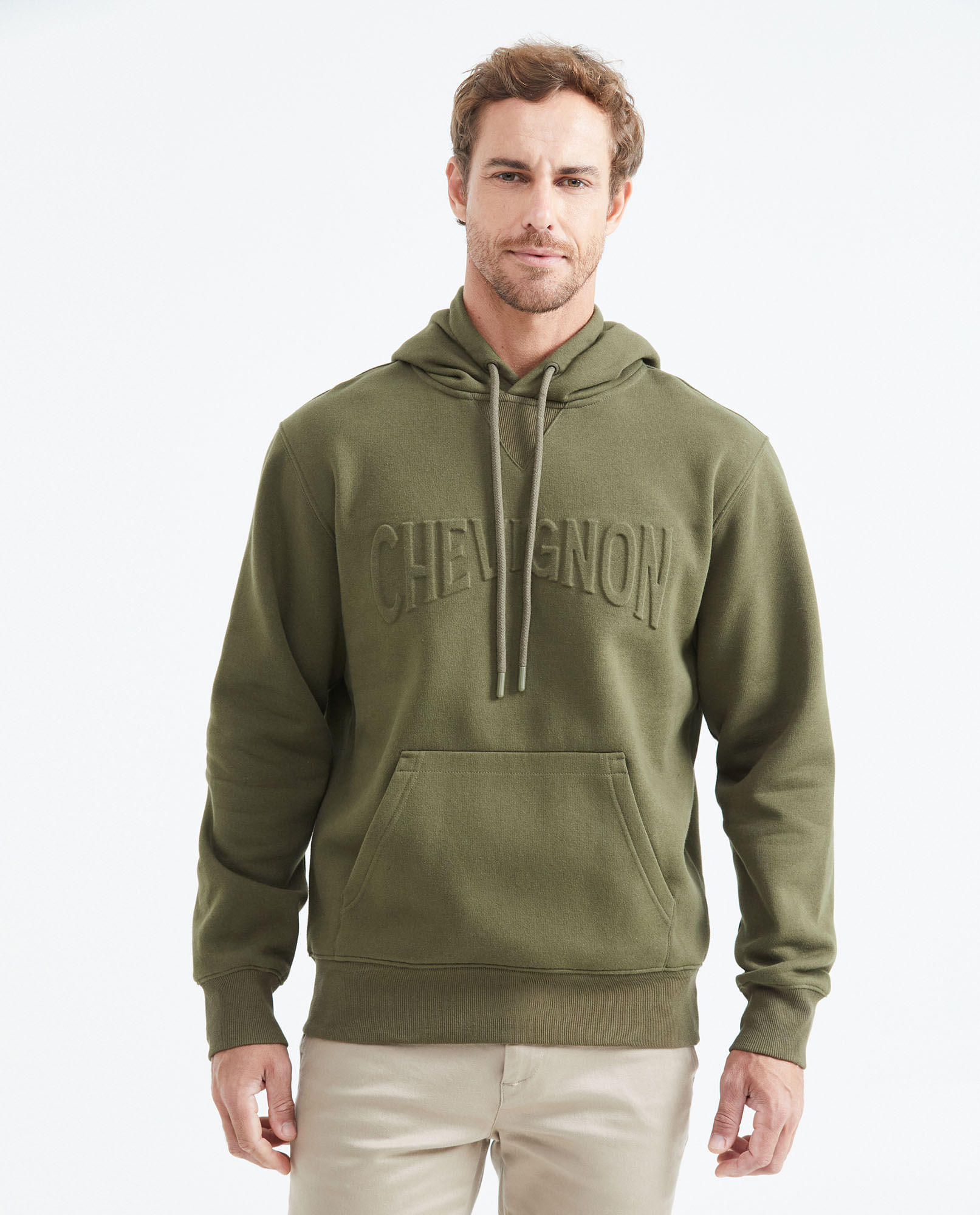 Verde Militar Buzos Con Capucha Para Hombre Buzo