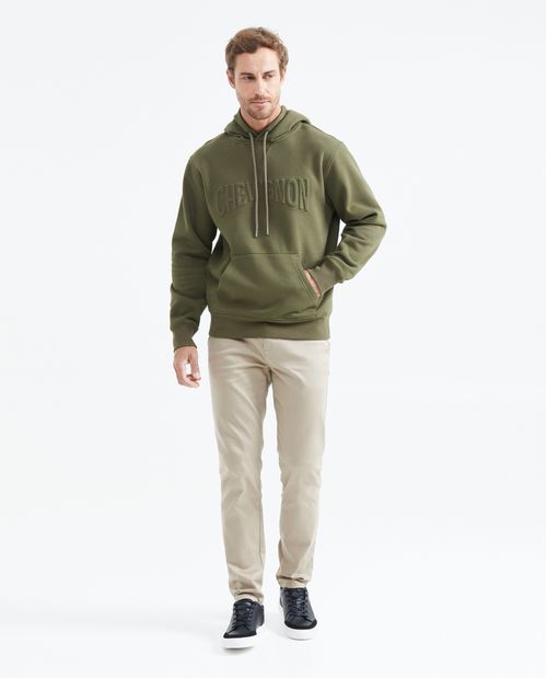 Buzo Cerrado de Algodón para Hombre