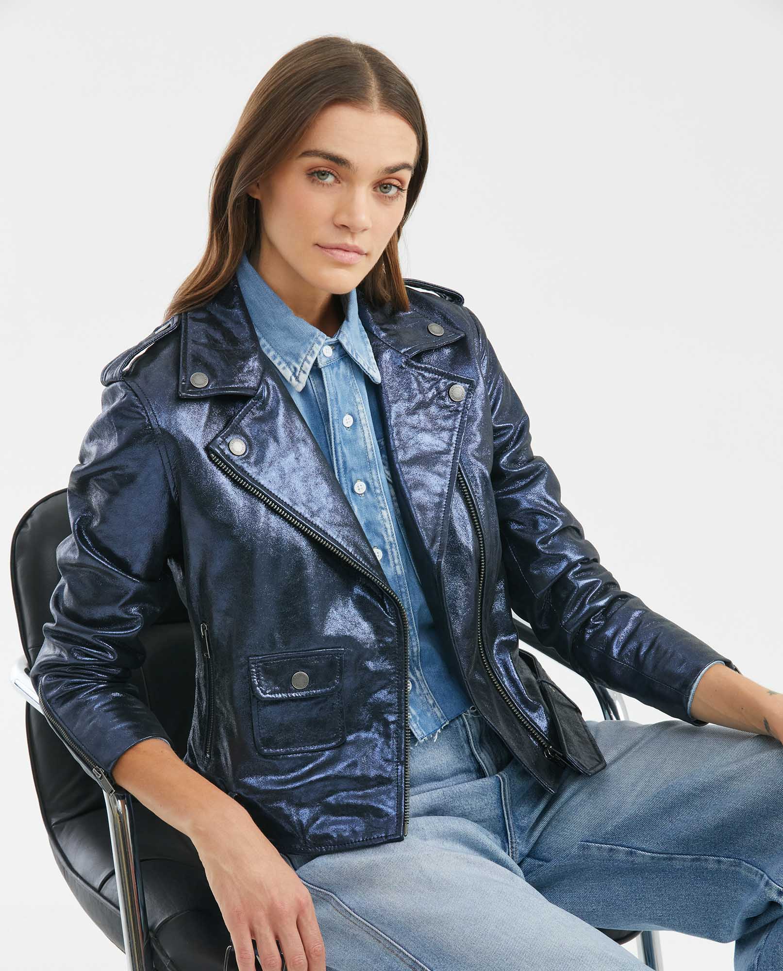 Chaquetas Para Mujer Chevignon Chaqueta Cuero Chaquetas De Jean