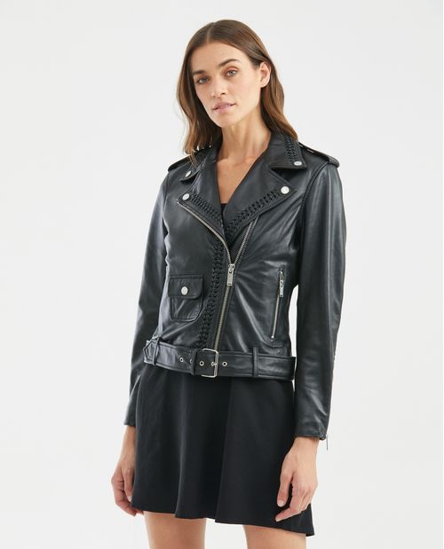 Chaqueta de piel