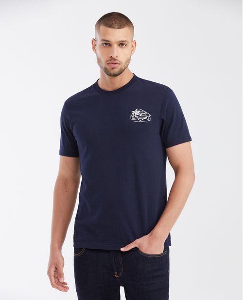 Camiseta Slim Fit en Algodón más Grueso para Hombre