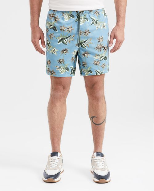 Pantaloneta de Baño Estampada para Hombre